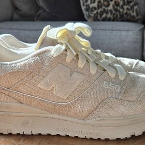 New Balance 550 Cream Sneakers